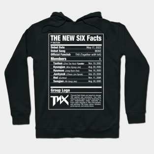 TNX THE NEW SIX Nutritional Facts Hoodie